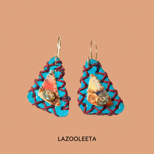 ISLOTES Earrings - Turquoise