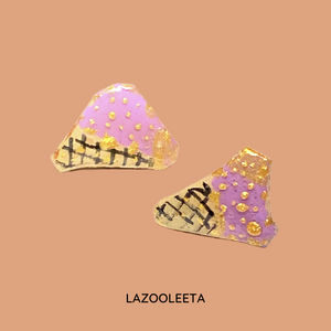 RETAZOS Earrings - Lilac