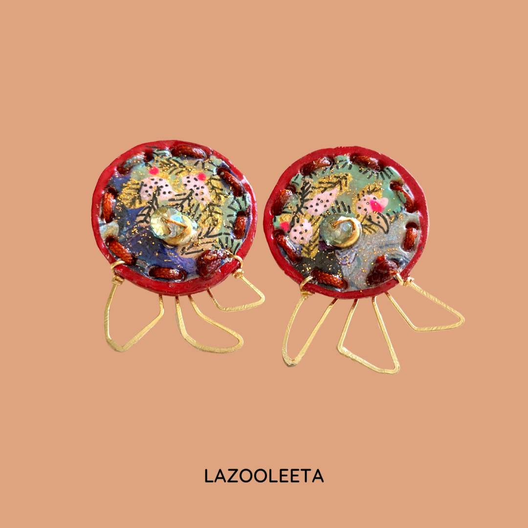 COMETA Earrings - Floral